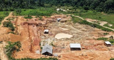 Ipaam identifica garimpo ilegal em Maués, interdita área e aplica multa superior a R$ 3,5 milhões