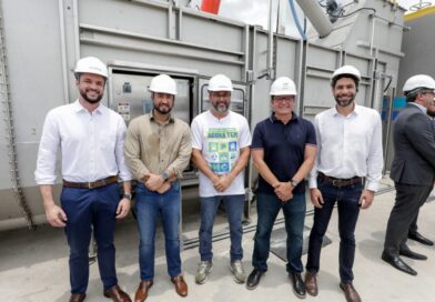 Wilson Lima entrega primeira etapa da rede de esgoto do Prosamin+ em Manaus