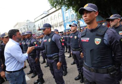 Wilson Lima lança Operação Natal Mais Seguro 2025 com reforço de 500 alunos soldados nas ruas de Manaus