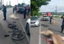 VEJA: Marinheiro morre atropelado enquanto seguia de bicicleta no Distrito Industrial, em Manaus