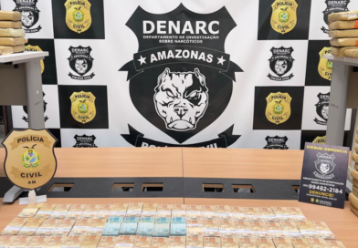 Trio é preso e uma tonelada de skunk avaliada em R$ 19 milhões foi apreendida na zona sul de Manaus; VÍDEO