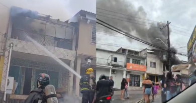 Incêndio atinge residência no Conjunto Hiléia, na zona oeste de Manaus; VÍDEO