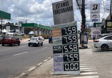 Gasolina volta a subir em Manaus e chega a R$ 7,59 em novo reajuste