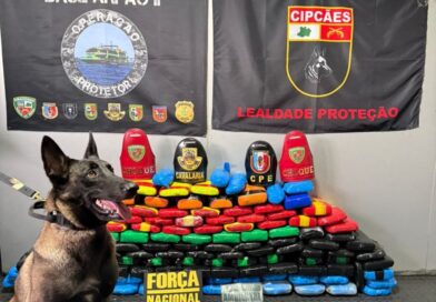 Bases fluviais apreendem 218 quilos de drogas em embarcações no Rio Solimões, durante final de semana