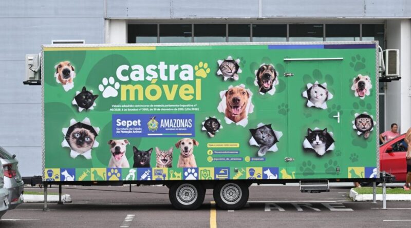 Sepet realiza agendamento para castração de cães e gatos no Nova Cidade, em Manaus