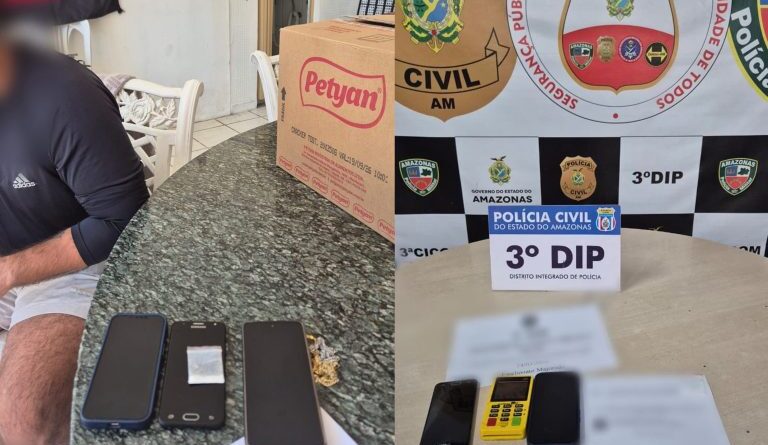 Sobrinho é preso suspeito de aplicar golpe na própria tia idosa e desviar R$ 30 mil em Manaus