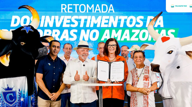 Lula cita união nacional e anuncia novos investimentos da Petrobras para o Amazonas: “Quando a gente quer, a gente faz esse país dar certo”
