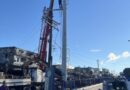 Bombeiros atendem ocorrência de queda de 10 metros de operário em serviço de manutenção de poste