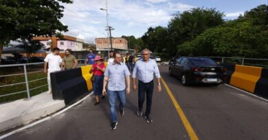 Governador Roberto Cidade inaugura primeira ponte do Programa Estadual de Construção de Pontes Urbanas em Manaus