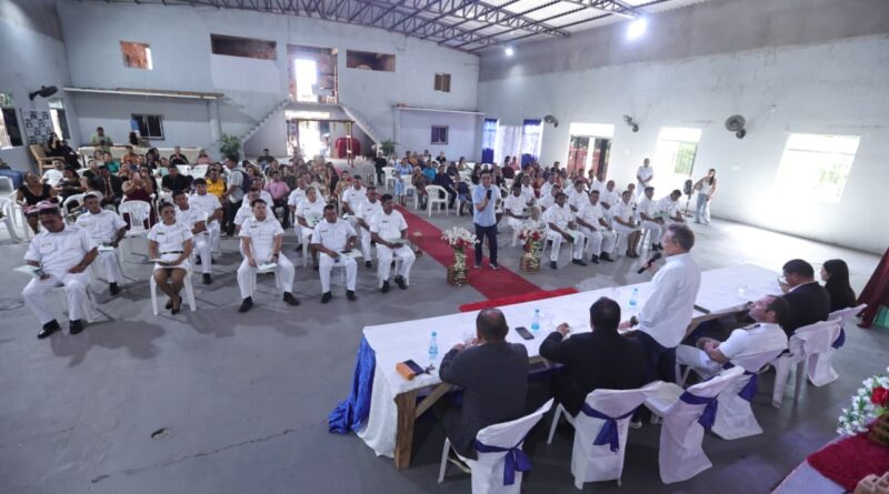 Adjuto Afonso destaca qualificação profissional de novos aquaviários durante formatura em Barcelos