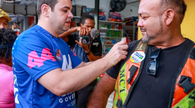 Roberto Cidade começa corpo a corpo da campanha pelo Jorge Teixeira, na zona Leste