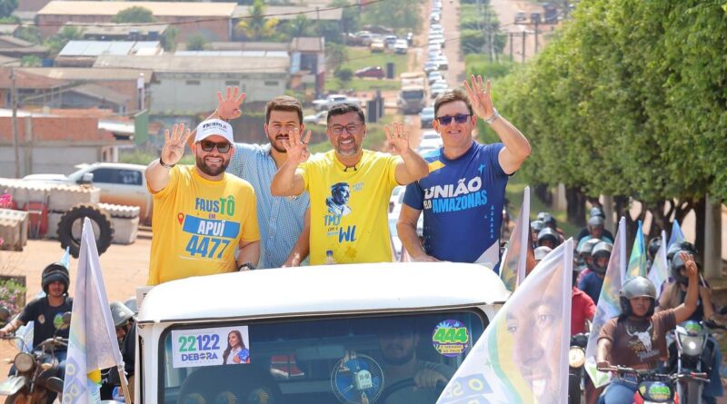 Em Canutama, Wilson Lima critica novas reservas em áreas produtivas e defende direito de empreender