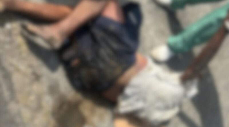 Moradores encontram idoso morto em rua do Parque São Pedro, em Manaus