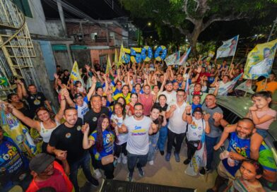 Em último ato de campanha, Jorge Oliveira reforça mensagem de fé e agradece apoiadores